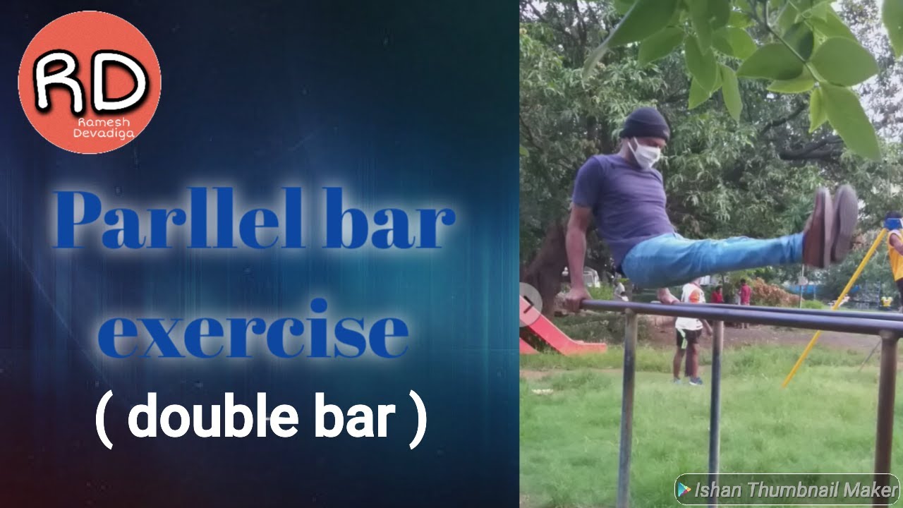 Parllel bar exercise ( double bar  ) best exercise fitness, Health and fitness,