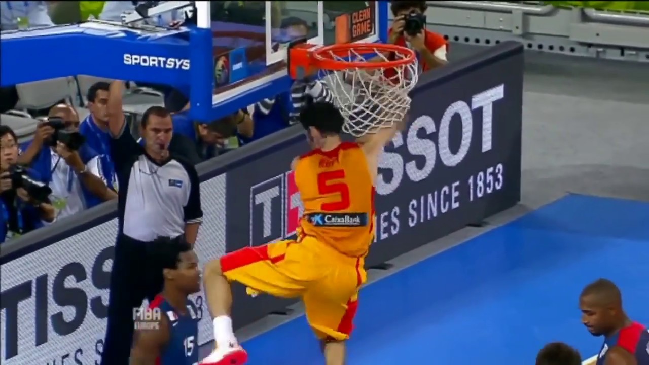 Rudy Fernandez - Spain - Dunk Bracket