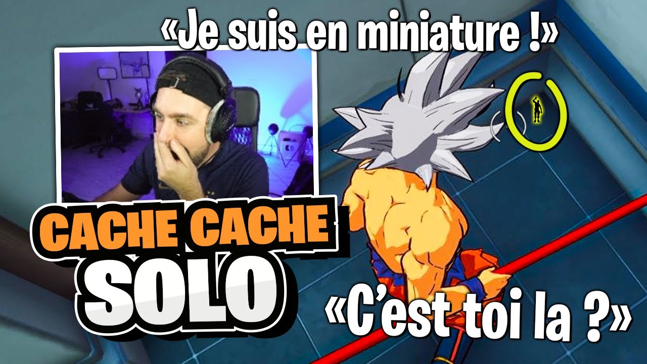 Je me transforme en miniature sur ce cache-cache solo (je les rends fou c'est trop drole)