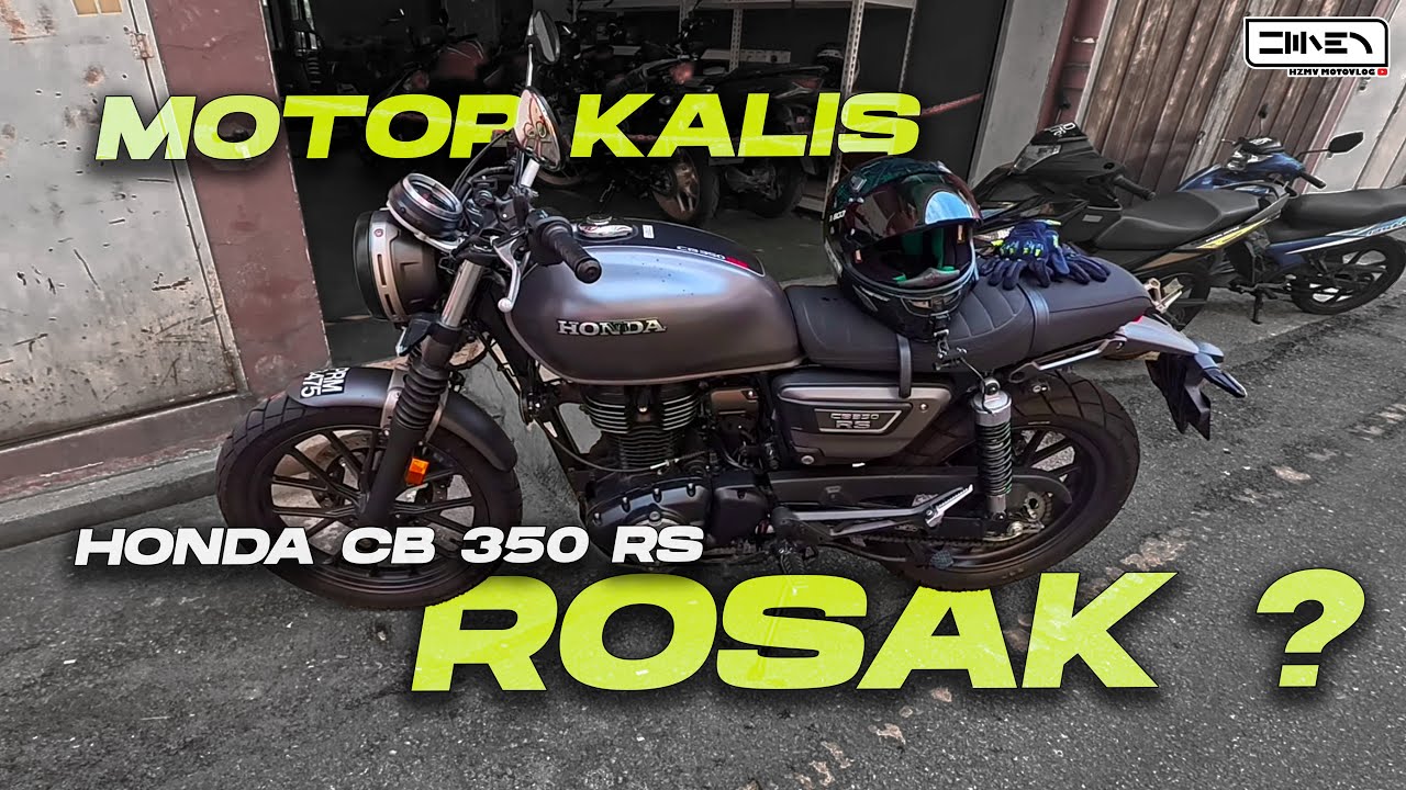 DICIPTA UNTUK TAHAN LAMA ! Honda CB350 RS Malaysia | Insta360 Ace Pro 2 [4K]