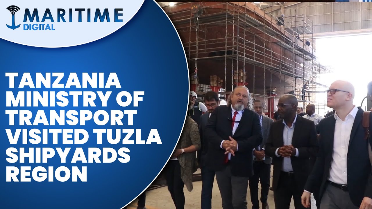 Tanzania Ministry Of Transport visited Tuzla Shipyards Region in Turkey