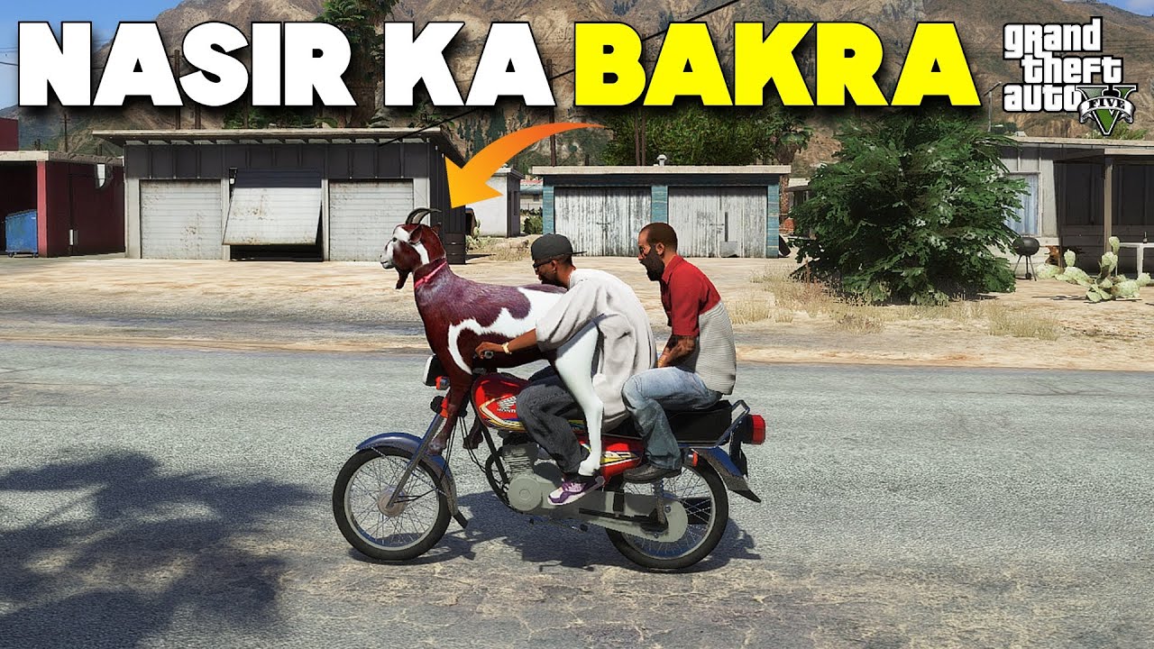 NASIR NE BAKRA 🐐 LE LIYA! | BAKRA EID 2023 EPISODE 12 | GTA 5 STORIES
