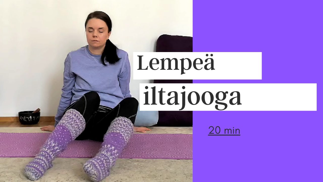 Lempeän Rauhoittava Iltajooga 20 min | Salli Maria Yoga