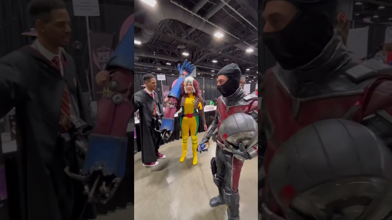Behind the scenes Awesome Con 🔥🔥🔥#awesomecon #cosplay #washingtondc