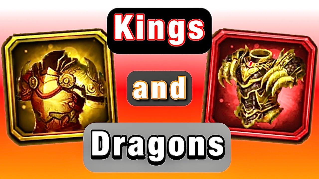 Guide to Kings Gear and Dragon Gear in Evony