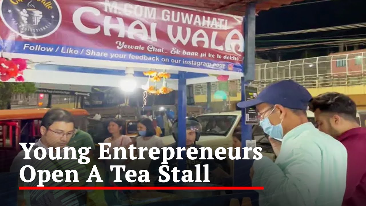 Young Entrepreneurs Follow Their Dream, Open A Tea Stall
