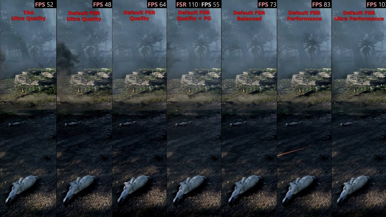 Avatar Frontiers of Pandora - Comparing FSR3 with FSR4 INT8 | Ultra Settings 4K | 7900XTX | 9800X3D