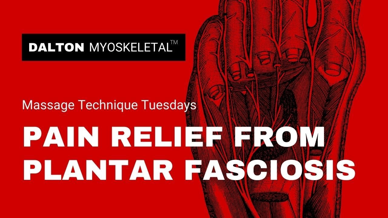 Pain Relief from Plantar Fasciosis using Manual Therapy, the MAT Way!