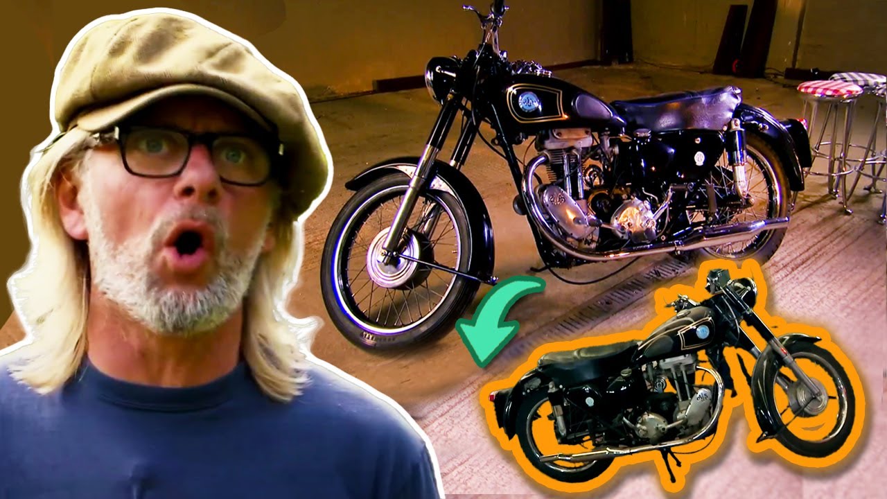 Реставрация мотоцикла AJS G3 350cc 1950-х годов | Найти и починить