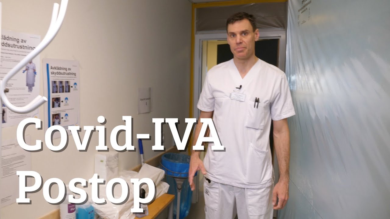 Rundvanding Covid IVA postop Lund
