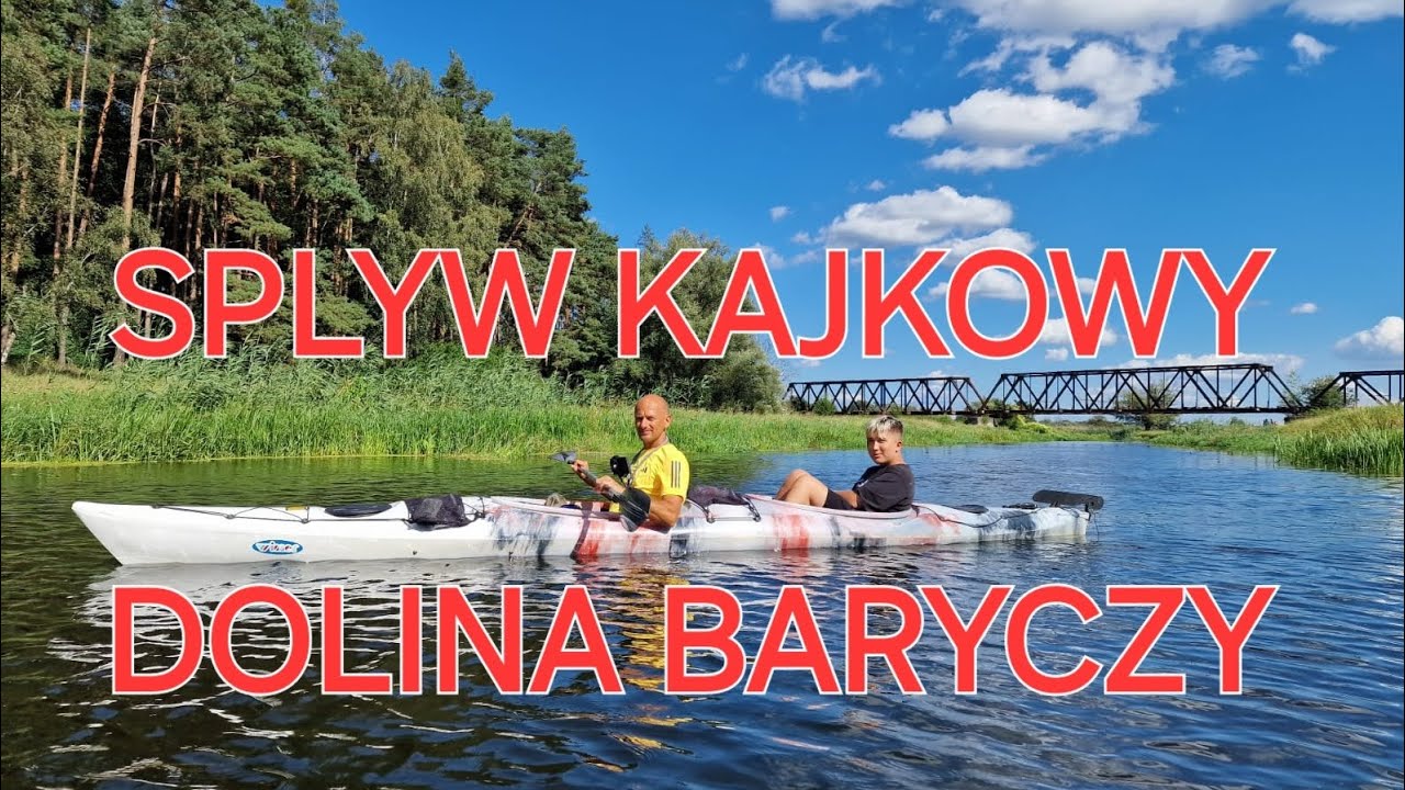 SPŁYW KAJAKOWY DOLINA BARYCZY #woda #rzeka #kajak #polska #wakacje