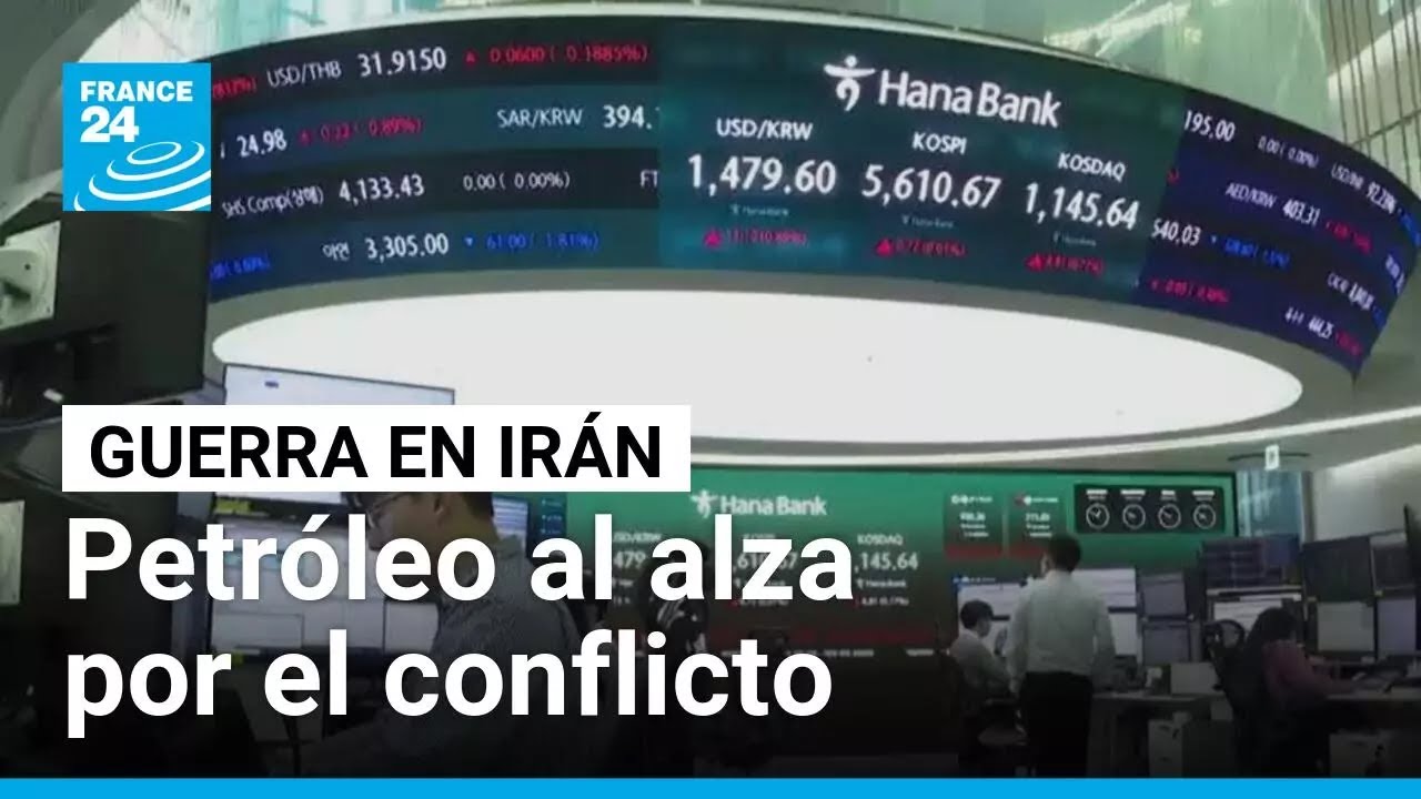 Guerra entre Israel, EE. UU. e Irán sacude los mercados globales: petróleo al alza • FRANCE 24