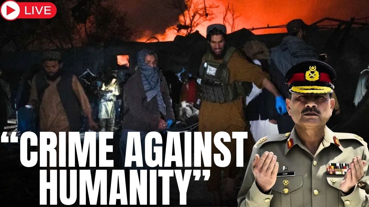 LIVE | Pakistan Bombs Afghanistan Hospital | Over 400 Killed Including Children | Kabul Slams Munir