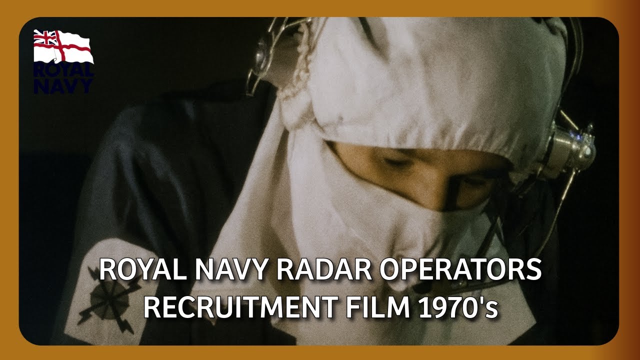 Royal Navy Radar Operators Recruitment Film | 1970's | RN