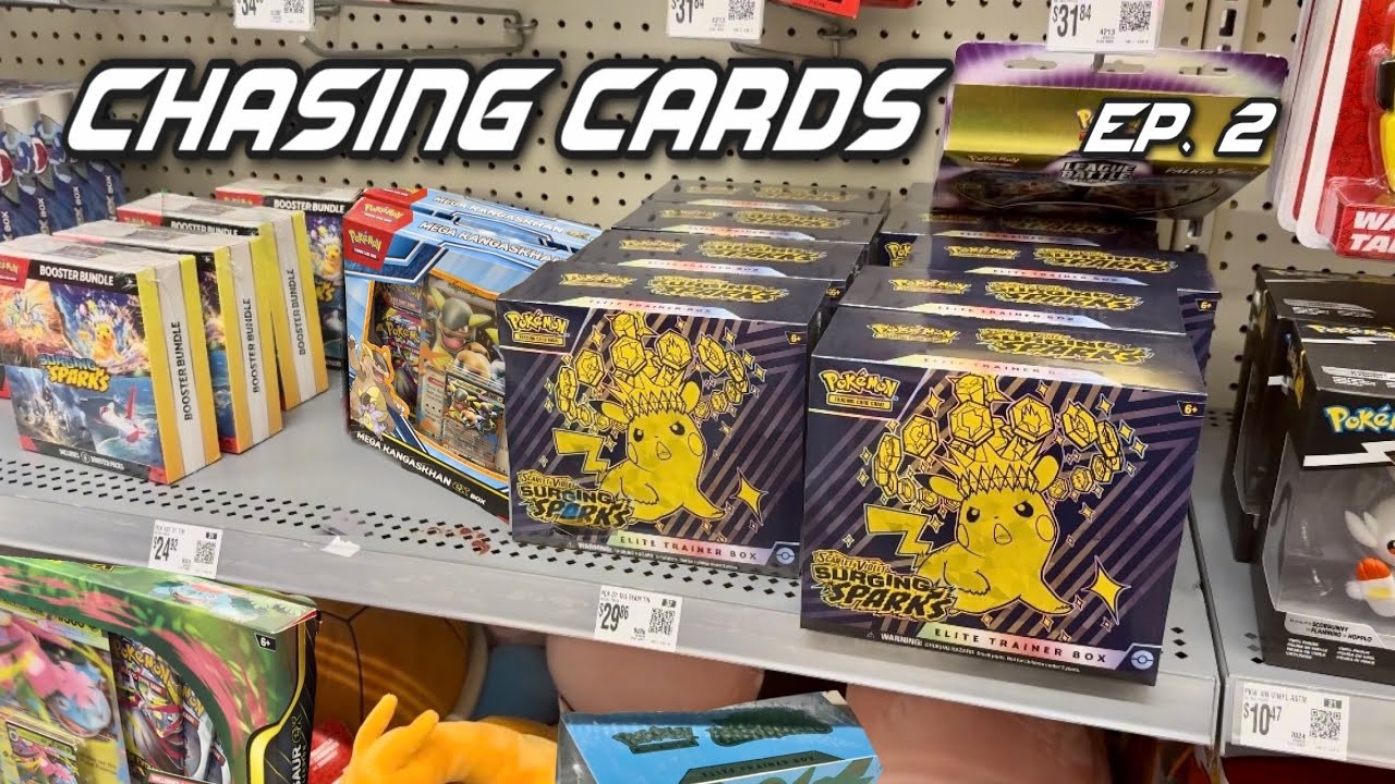 Chasing Cards - Episode 2: September 2025 -January 2026 (In Store Pokémon Hunting/Opening)