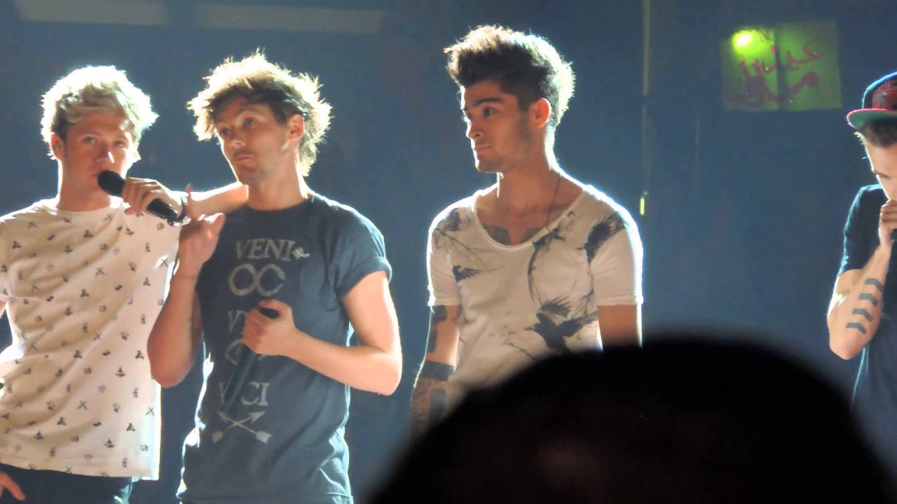 One Direction twitter question staples center 8/8/13