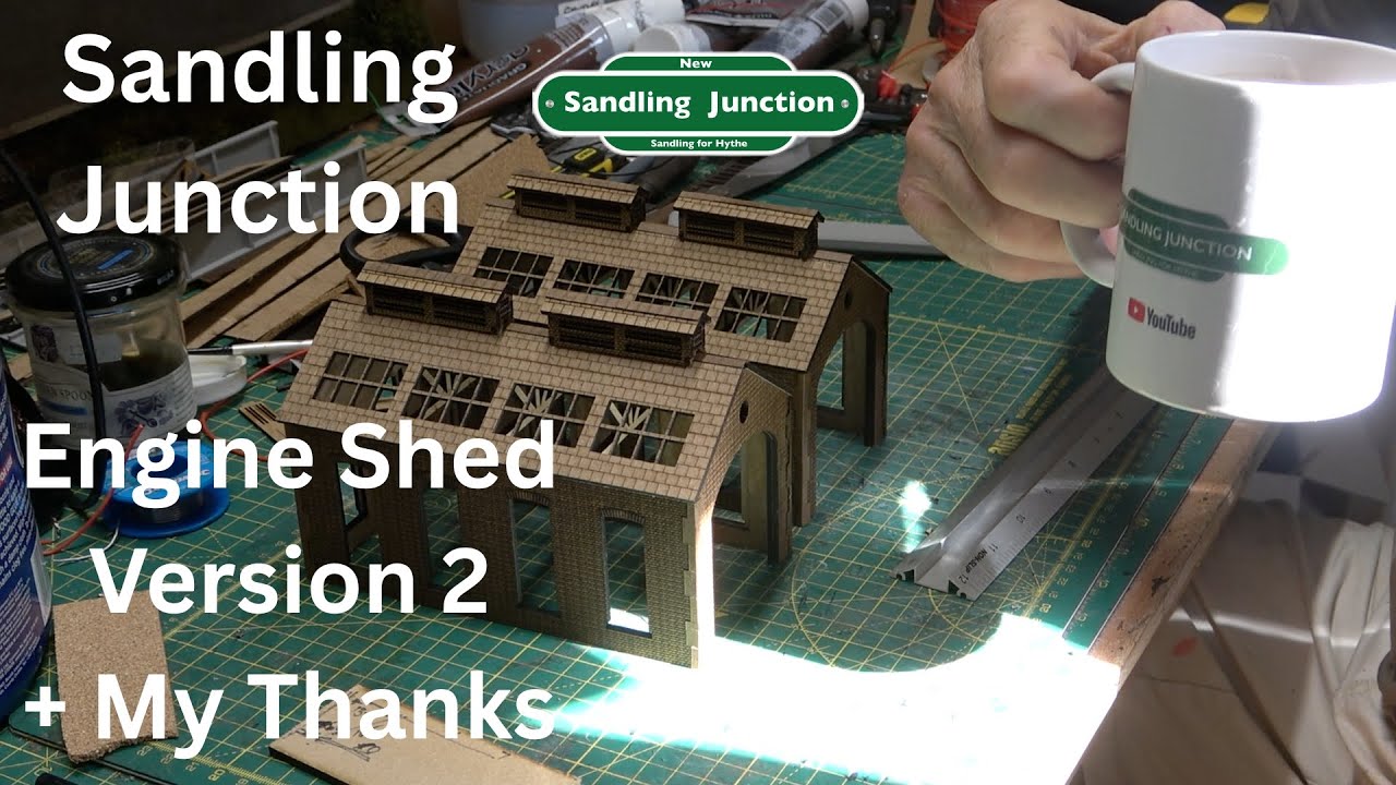 Ep 23: My Thanks For The Help and the Engine Shed Build Version 2