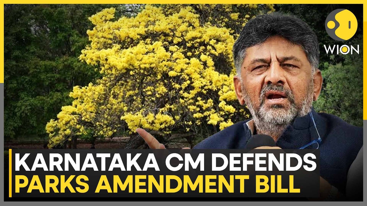 DK Shivakumar Government Faces Heat Over Parks Amendment Bill | WION