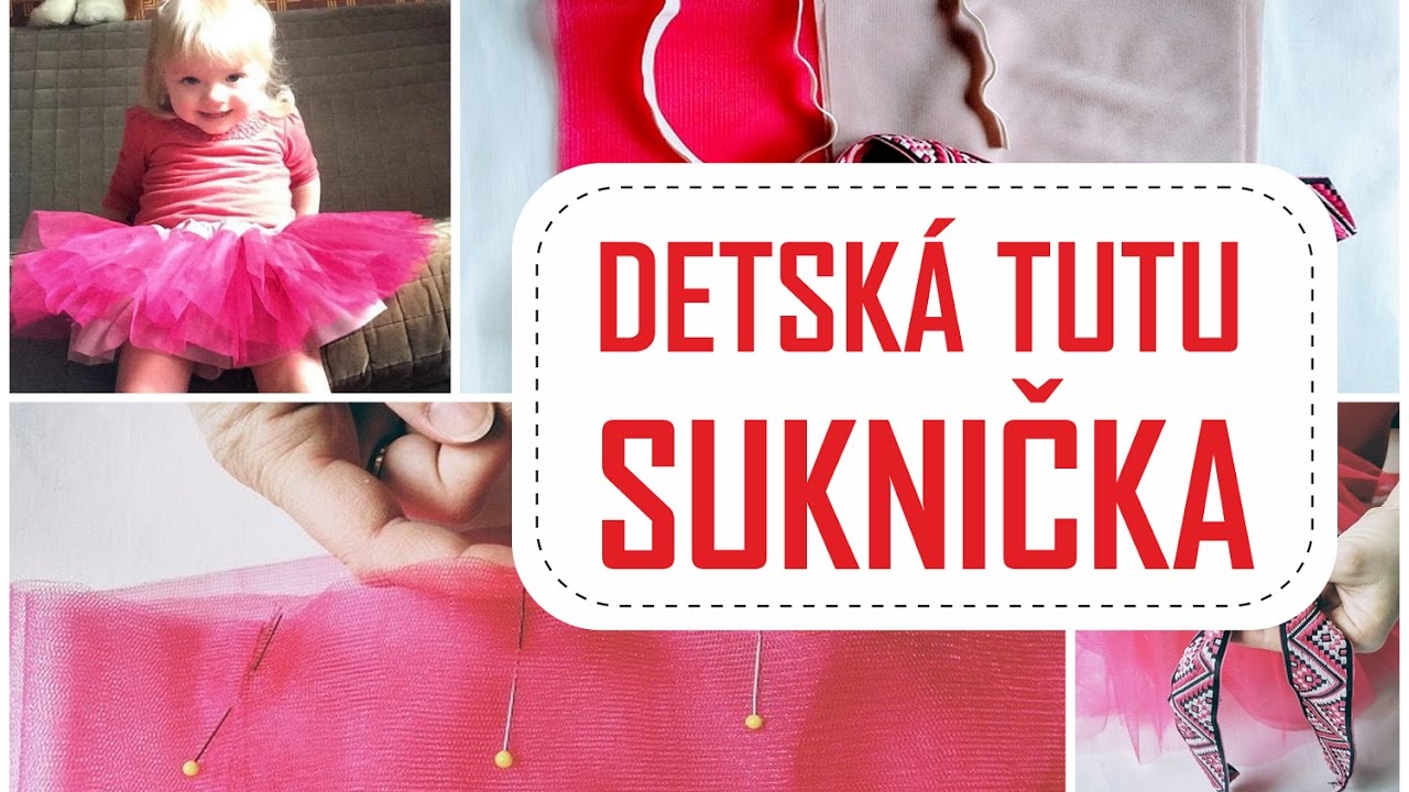 Ako ušiť tutu sukničku