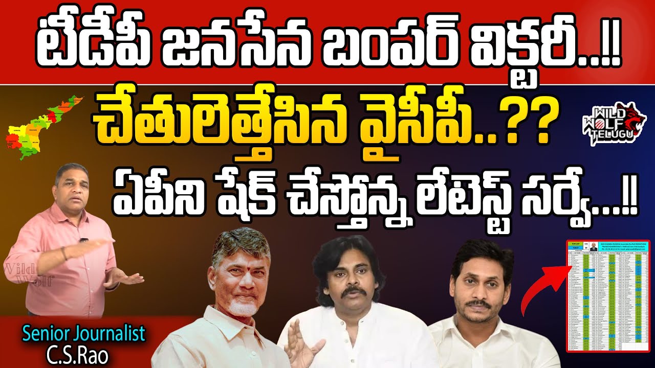Lions Club AP Elections 2024 Latest Survey | AP Elections | YSRCP | TDP | JANASENA |Wild Wolf Telugu