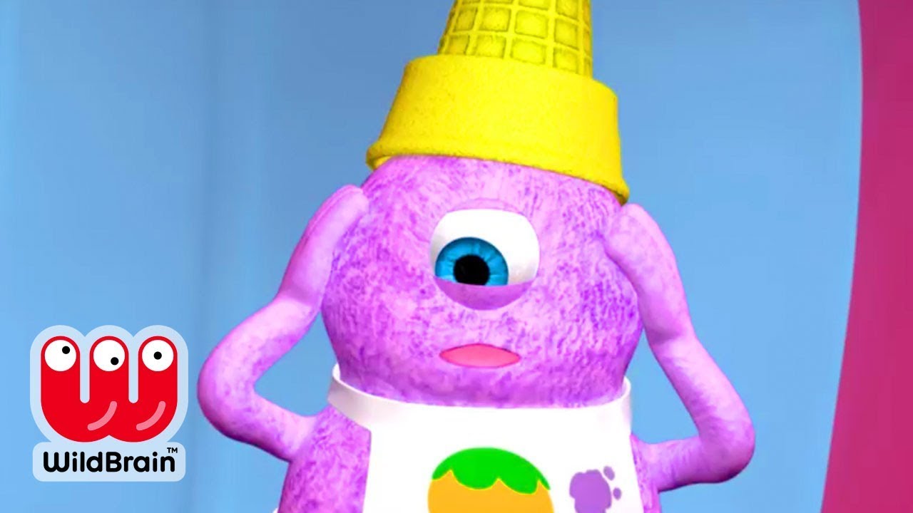 Monster Math Squad | Slime Ice Cream Math | Learning Numbers Series