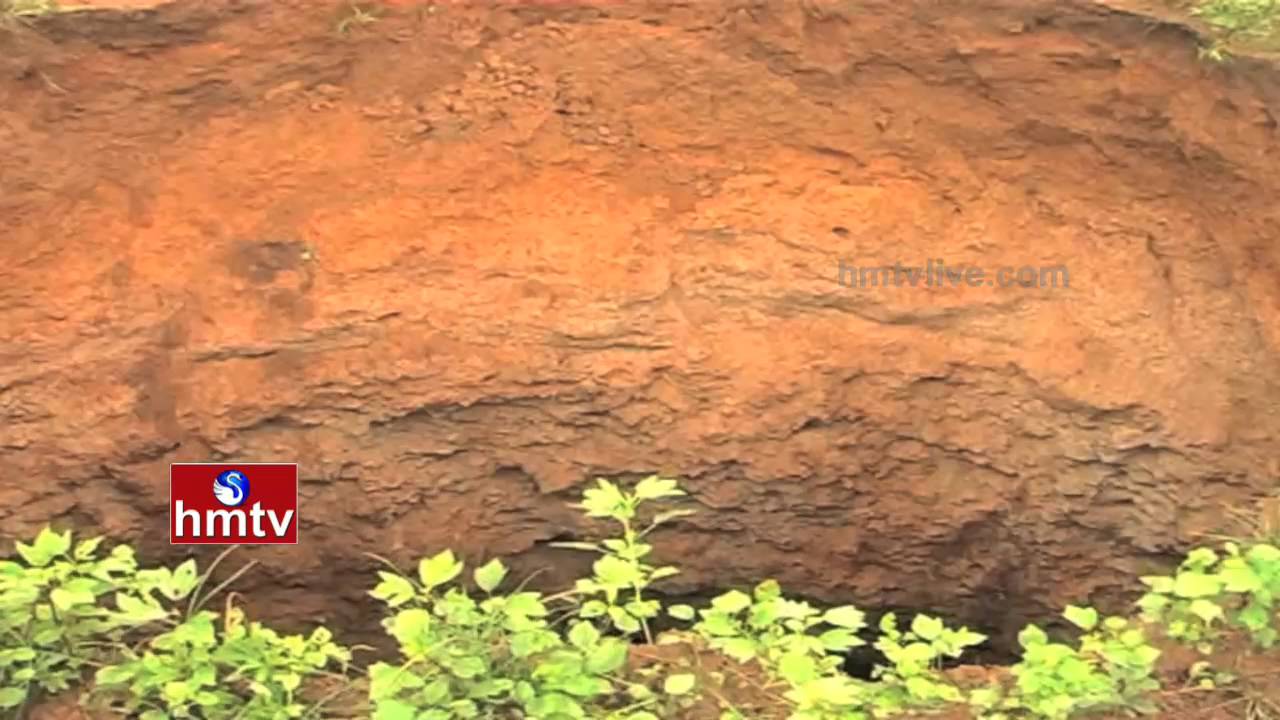 Sink Holes in Kadapa After Heavy Rain Floods | Land Sagging | HMTV Special Report