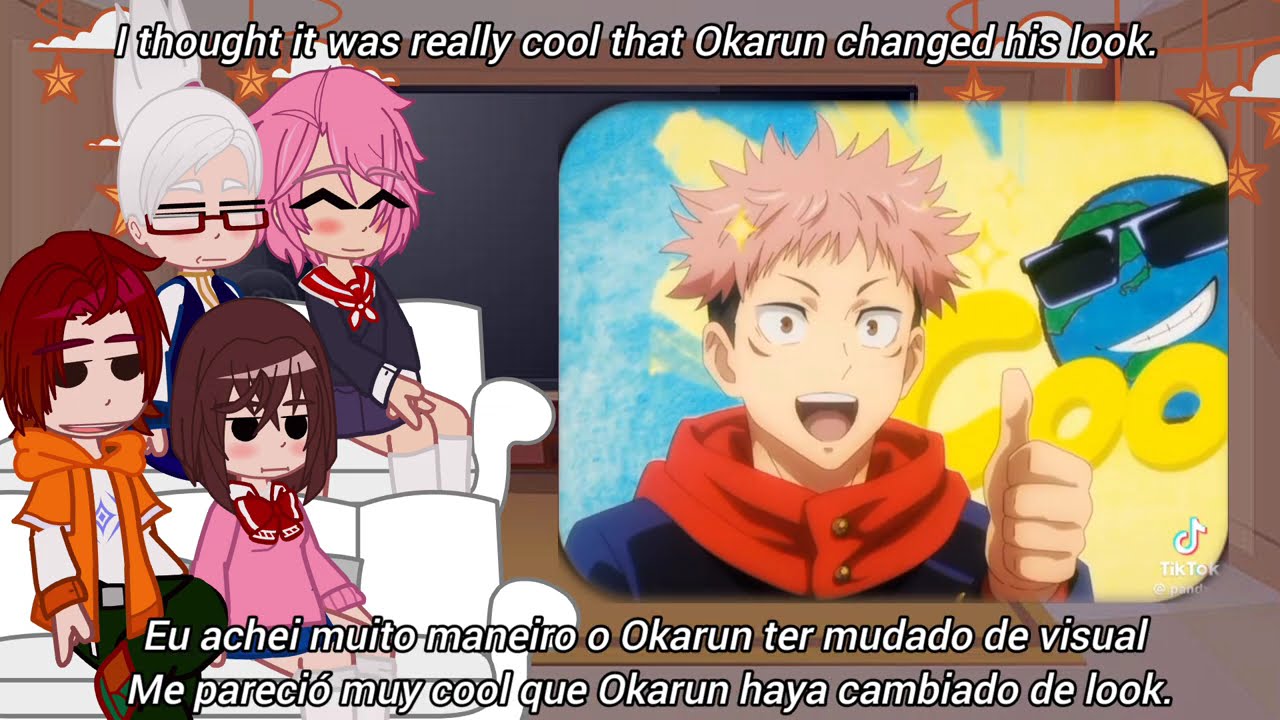 DANDADAN react React To OKARUN AS ITADORI/SUKUNA (DDD/GCRV) react to okarun Kentakakura