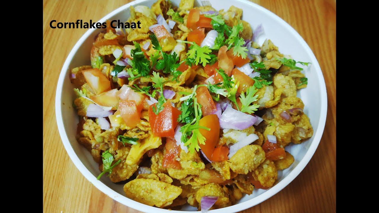 Cornflakes Chaat | Indian Chaat Recipes | Street Food | Cornflakes Bhel recipe | कॉर्नफ़्लेक्स चाट