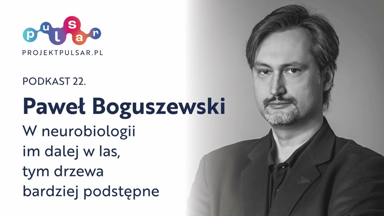 Podkast 22. Paweł Boguszewski: W neurobiologii im dalej w las, tym drzewa bardziej podstępne