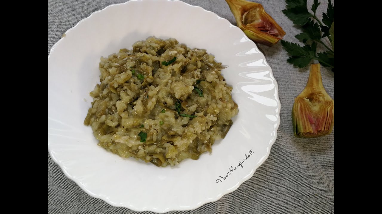 Risotto ai carciofi, semplice e buono