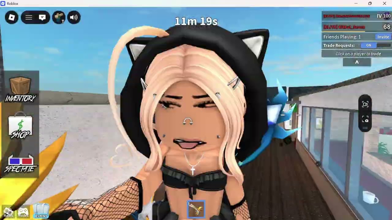 1V1 WITH POOKIE DOOKIE HAM!! #1v1 #mm2roblox #mm2