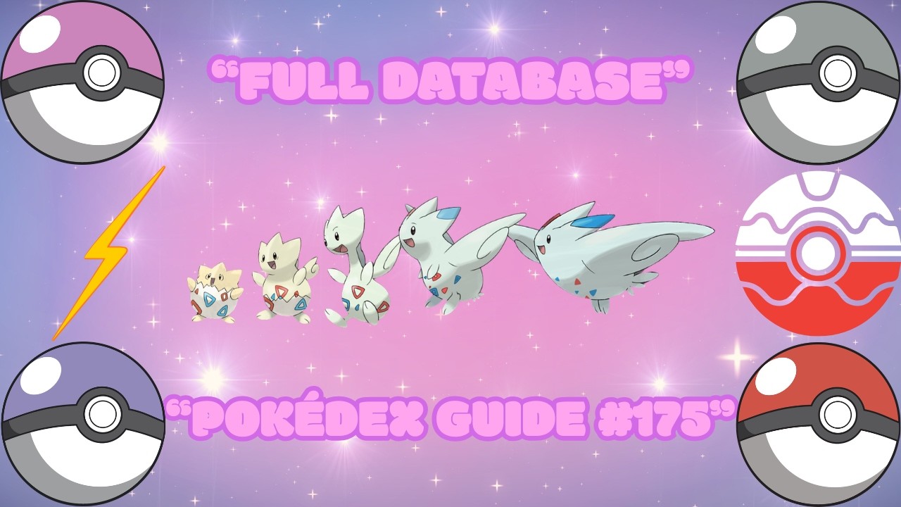 Complete Pokédex Entry: Togepi | Stats, Abilities, Evolution