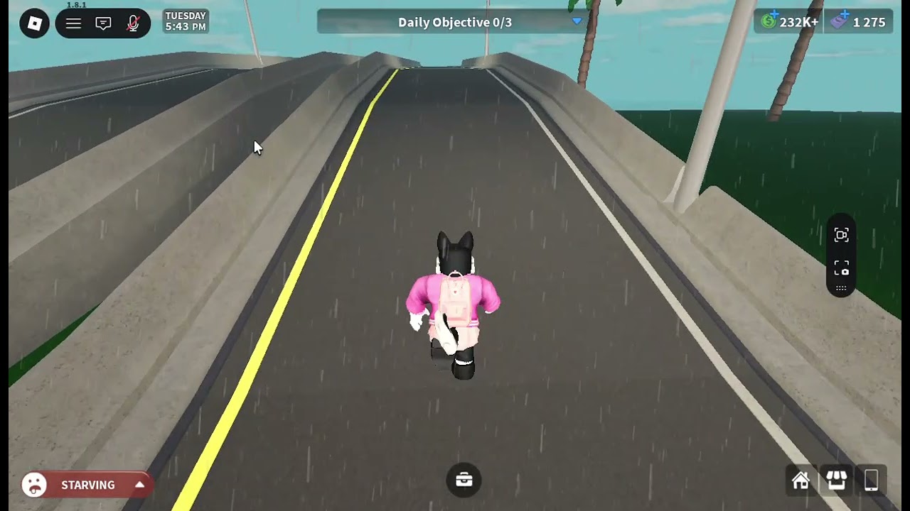 Roblox : Welcome to Bloxburg : Happy Valentine's Day and Work as Janitor