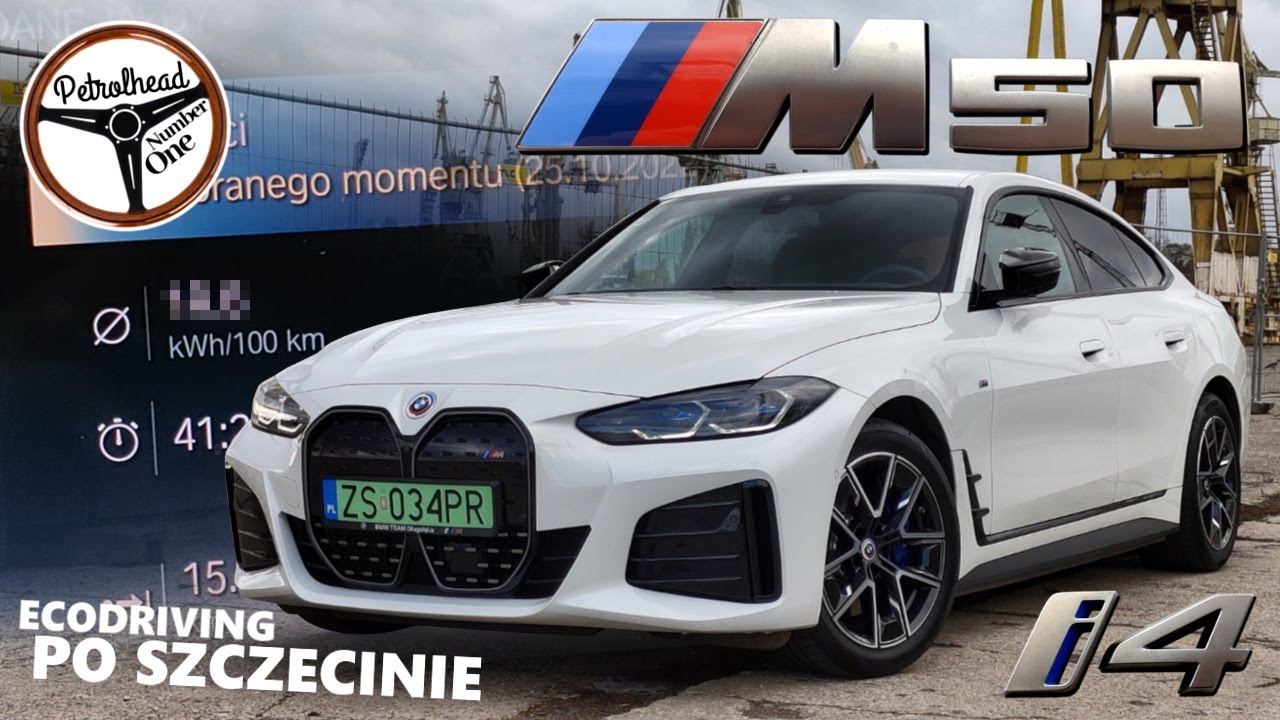 544 KM BMW i4 M50 | Zużycie prądu w cyklu miejskim.