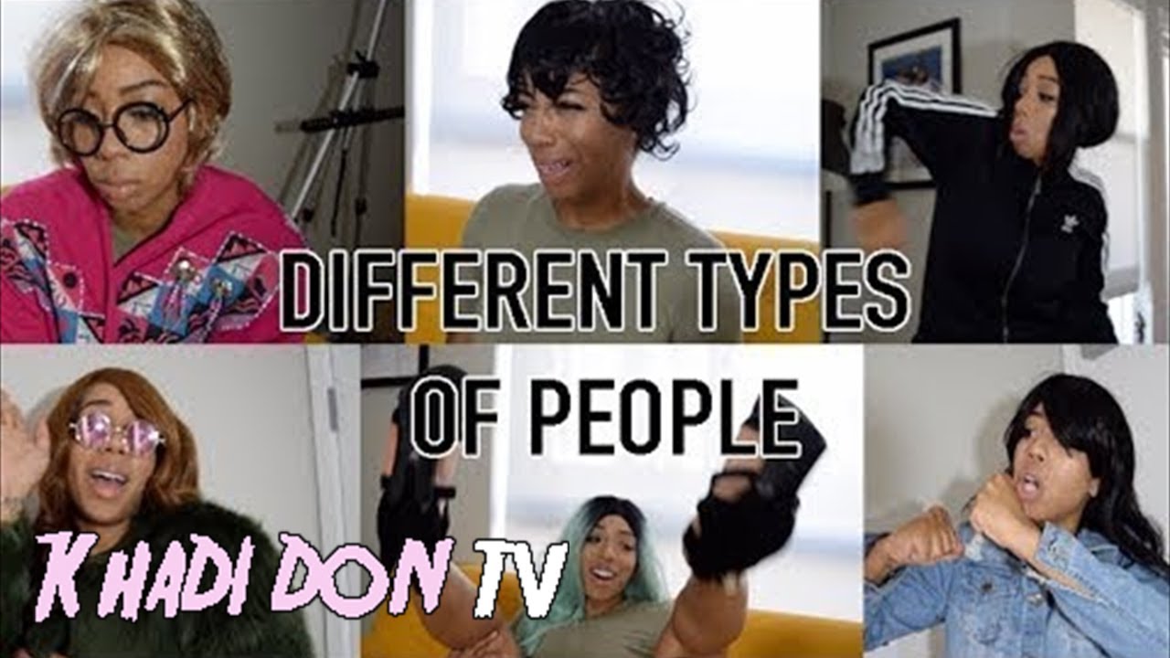 DIFFERENT TYPES OF PEOPLE AT A PARTY | KHADI DON