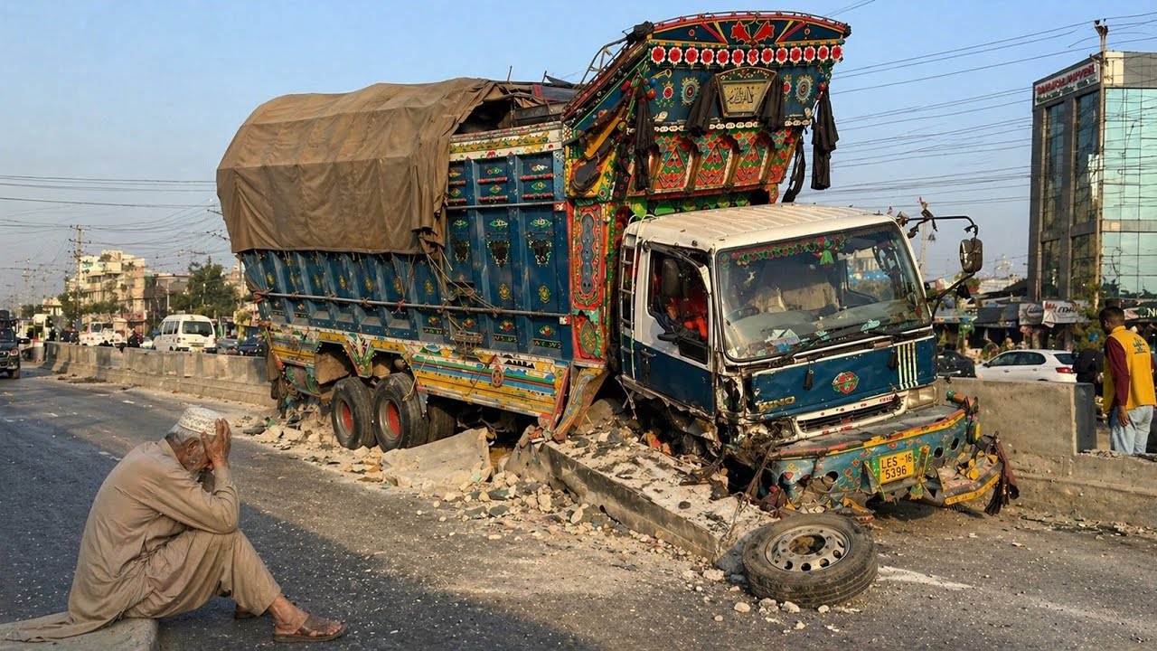 { Front Axle Snapped in Half &mdash; Roadside Truck Repair That Saved the Day } 😢 [ Roadside Mechanic ]