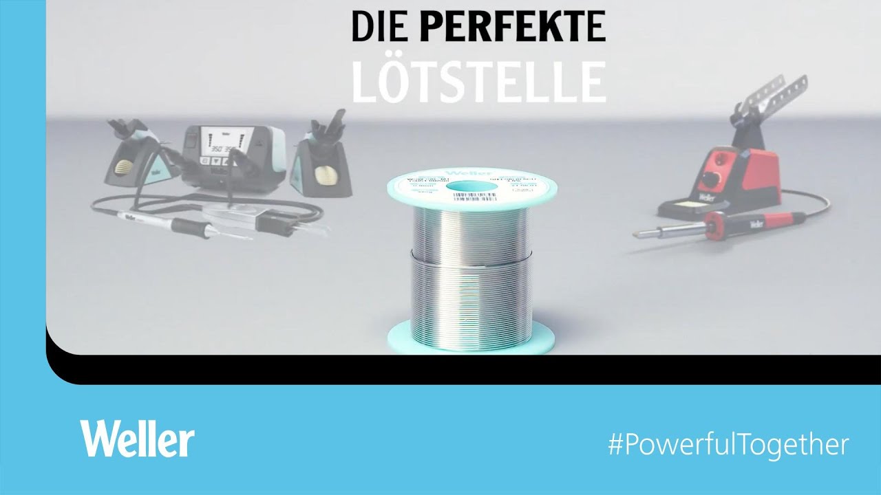 Weller WSW Lötdraht - Die Perfekte Lötstelle.