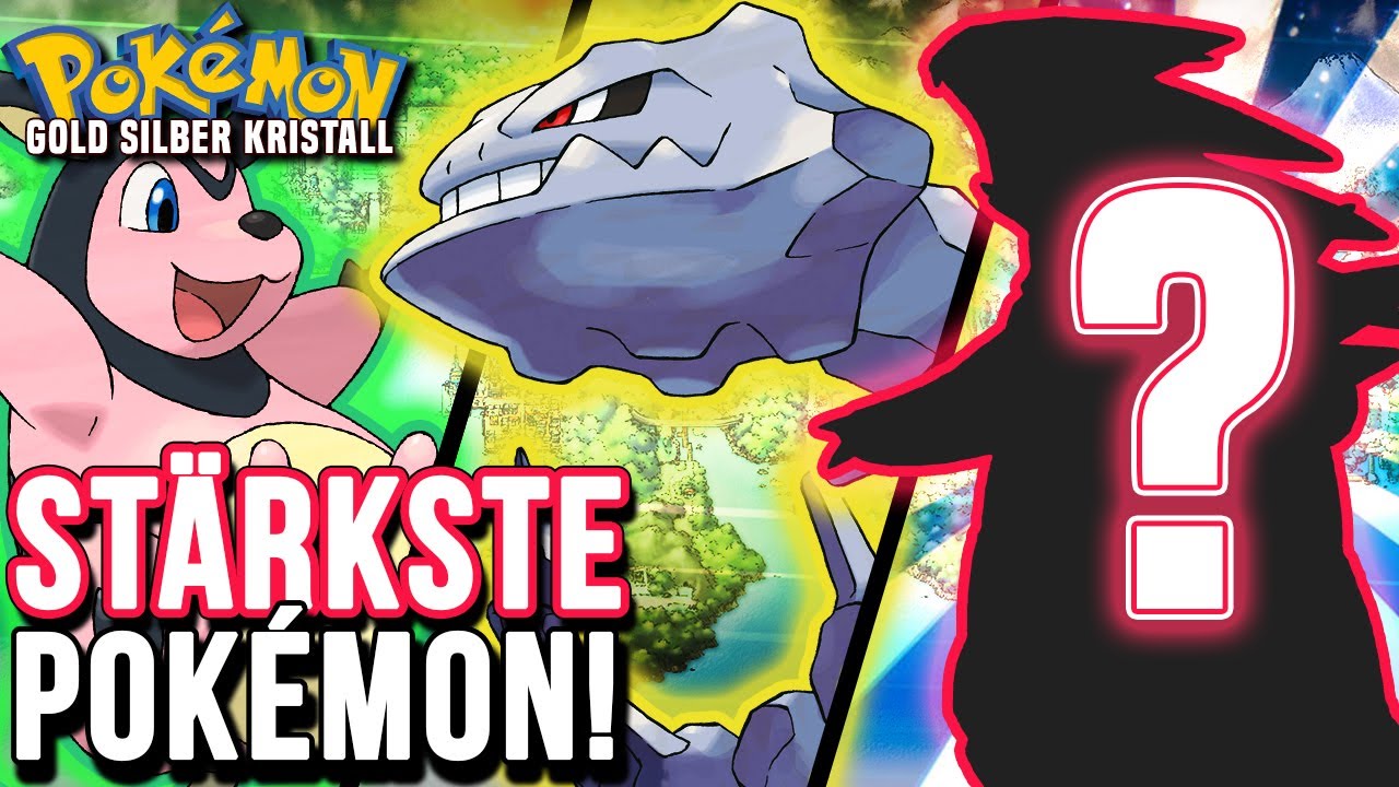 Die 10 STÄRKSTEN nicht legendären Pokemon aus Gold Silber und Kristall!