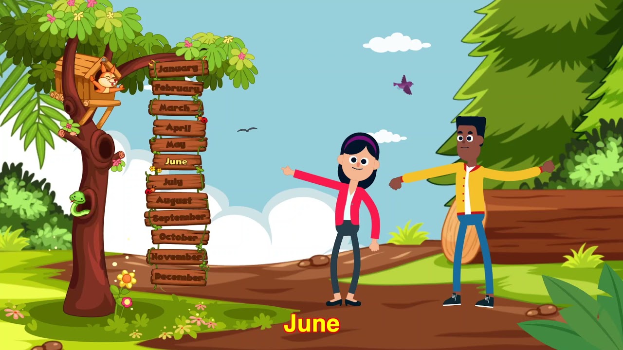 Months of the year - SOKIDZTV (English & Yoruba)