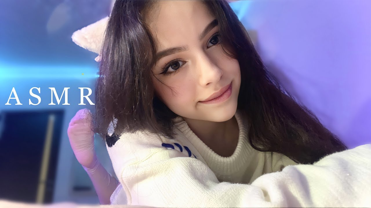 АСМР 💕 ТВОЯ ДЕВУШКА УСПОКОИТ И УБАЮКАЕТ ТЕБЯ ^^ 👼🏻☁️