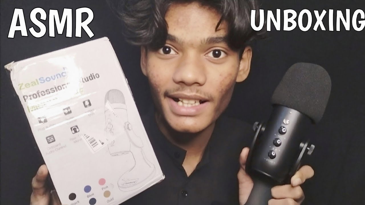 ASMR Unboxing My New Mic 🥳
