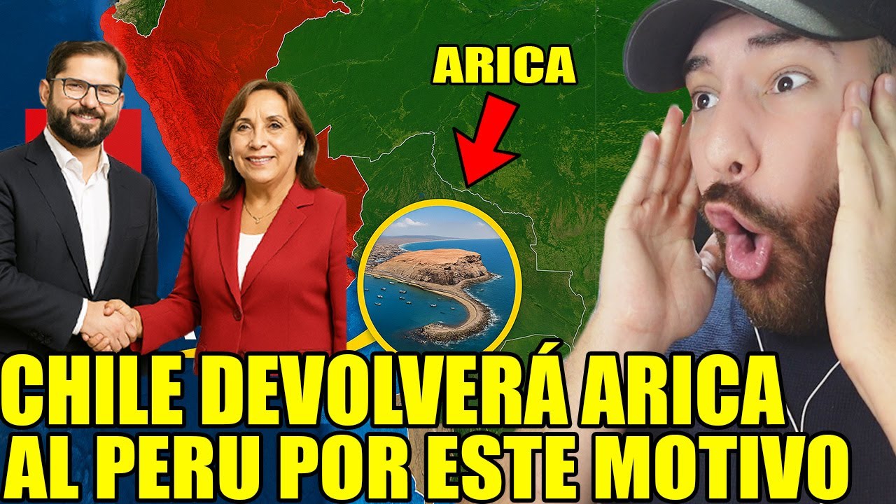 CHILENOS admiten que ARICA VOLVERÁ a ser PERUANA!! 🇵🇪