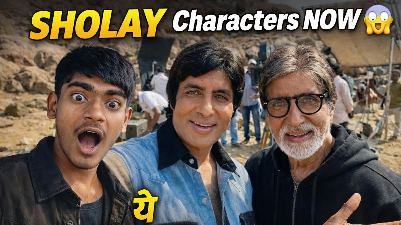 😱Sholay Characters Ab Kaise Dikhte Hain 😱 | Amitabh Bachchan Reaction Video