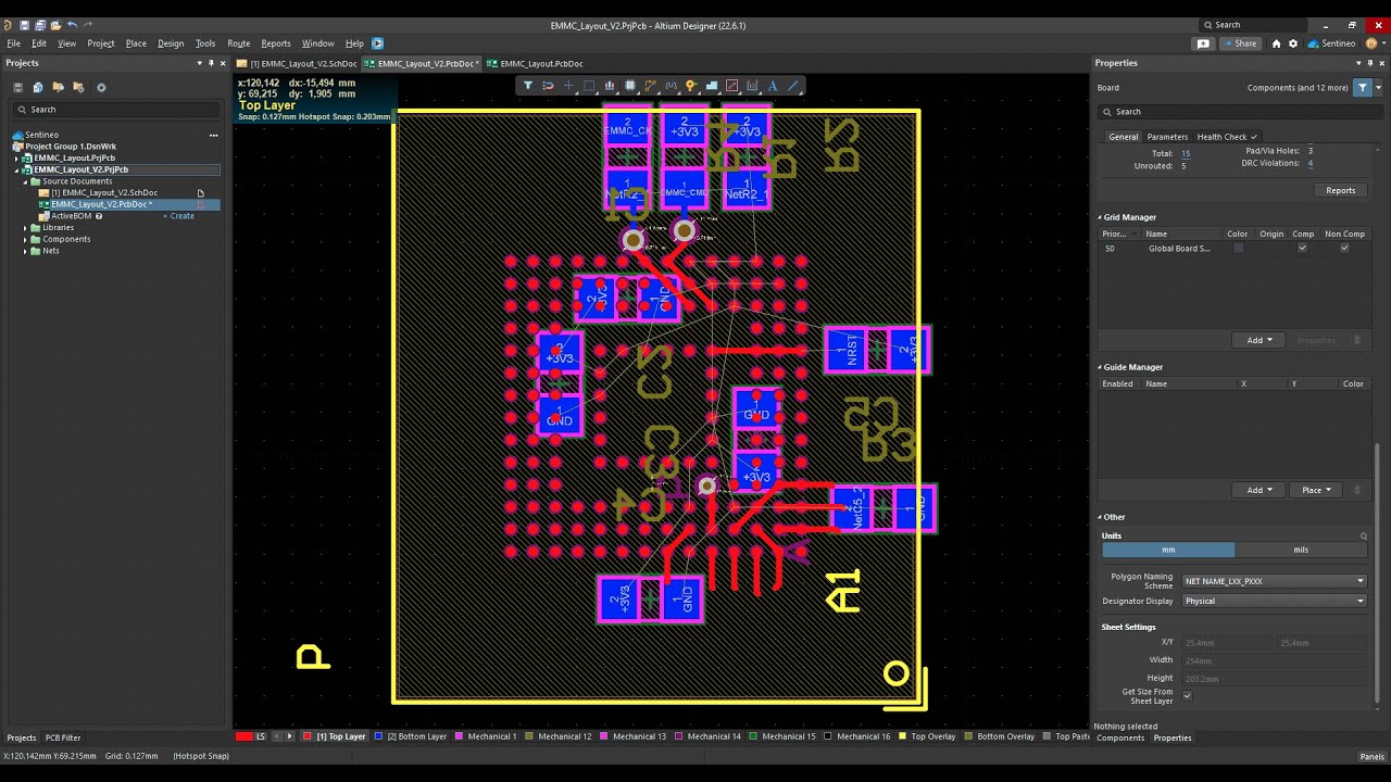 Easy BGA eMMC PCB Layout With One Simple Trick