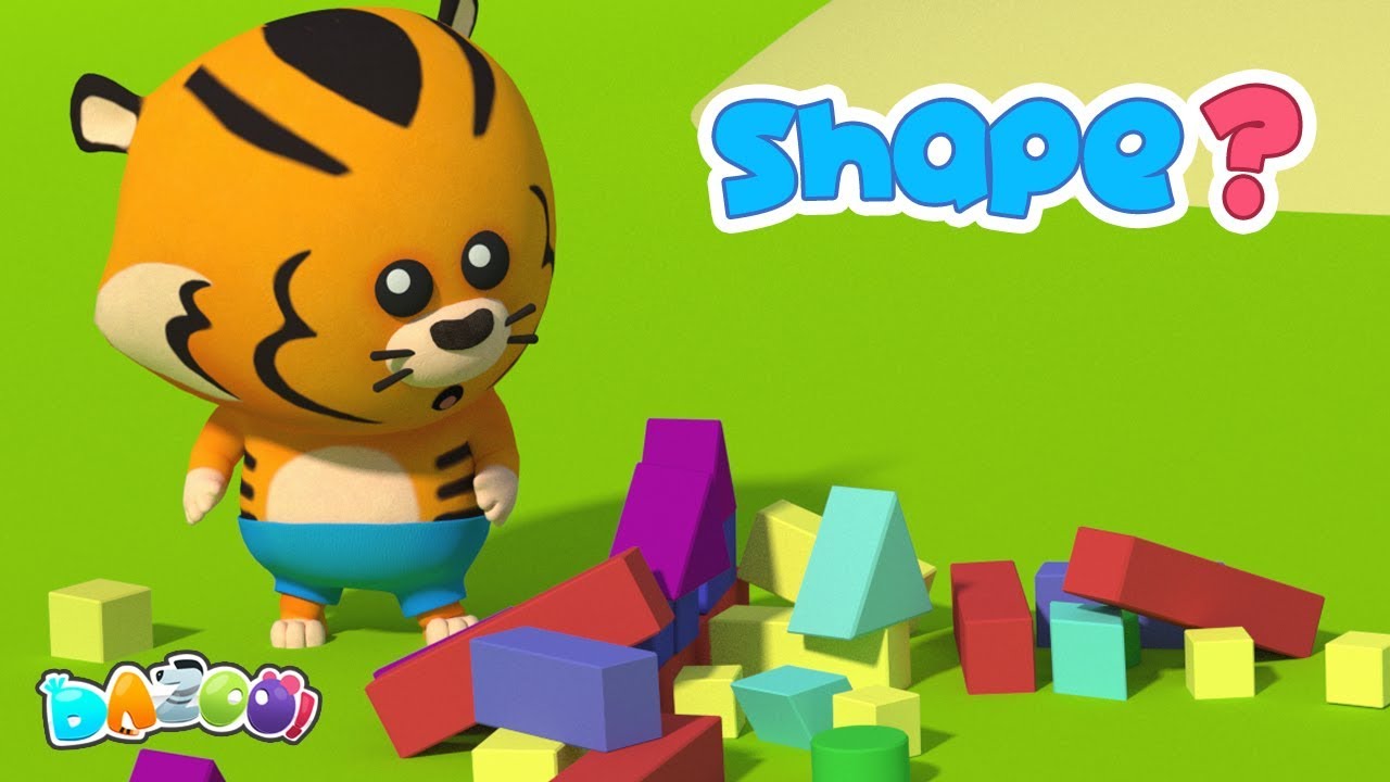 Shapes Song - Dazoo - BeaBeo Nursery Rhymes & Kids Songs - الأشكال الأغنية