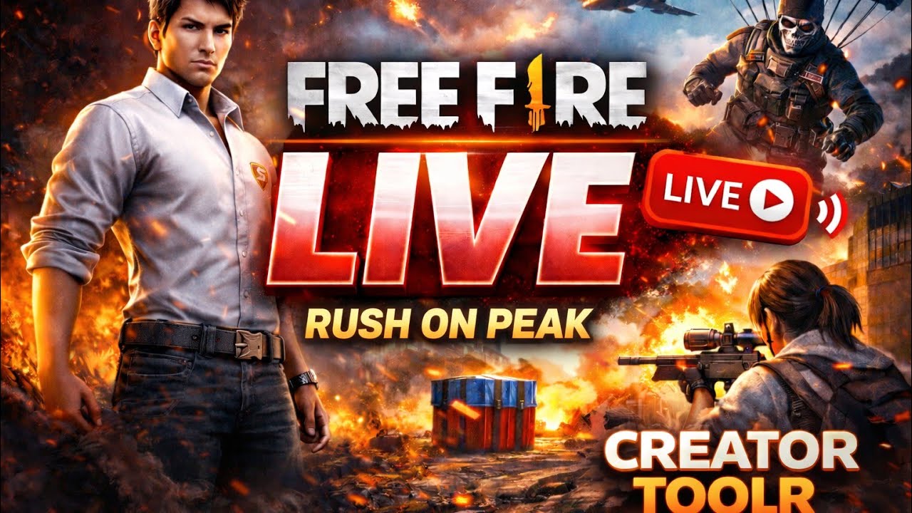 Free Fire Live 🔴 Rank Push to Heroic | Bangla Live Gameplay