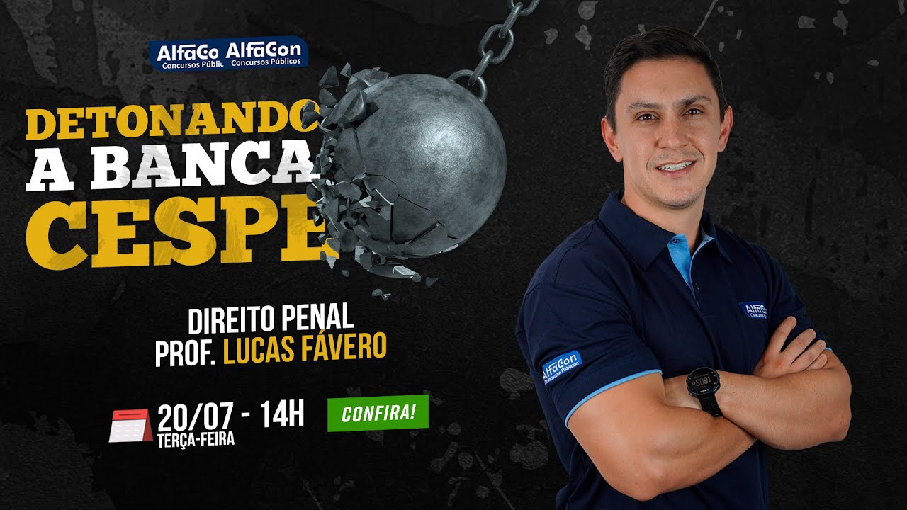 Aula de Direito Penal - Detonando Banca Cespe - AlfaCon