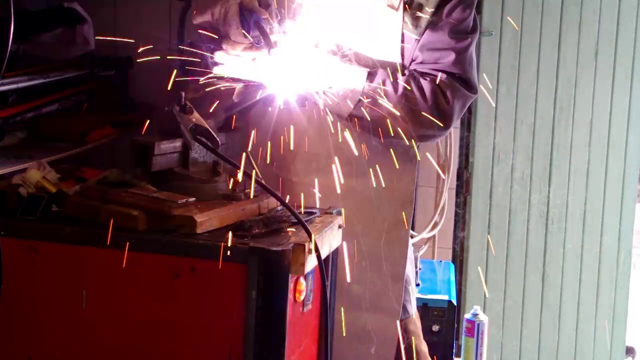 soudure mig mag fil fourré tube carre