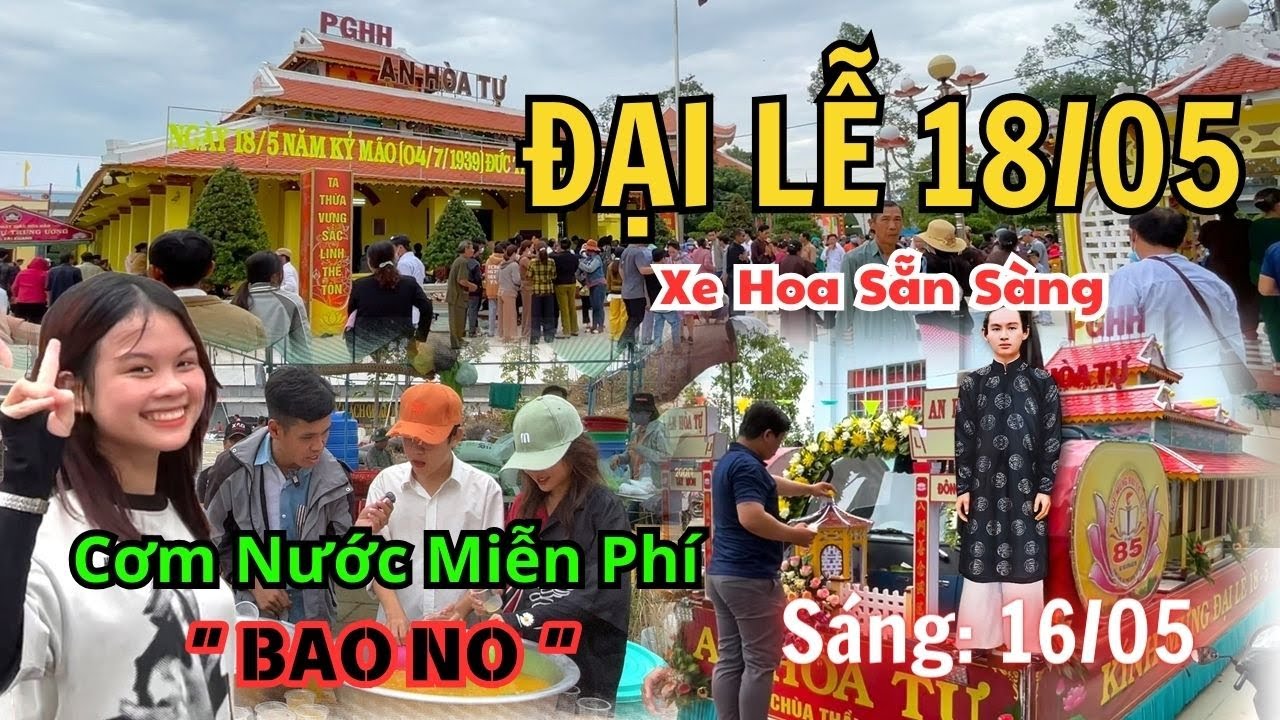 Lễ Khai Đạo 85 Năm Phật Giáo Hòa Hảo 18/05/2024 | An Hòa Tự (Chùa Thầy) Sáng 16-05 Âm Lịch | SaLa TV