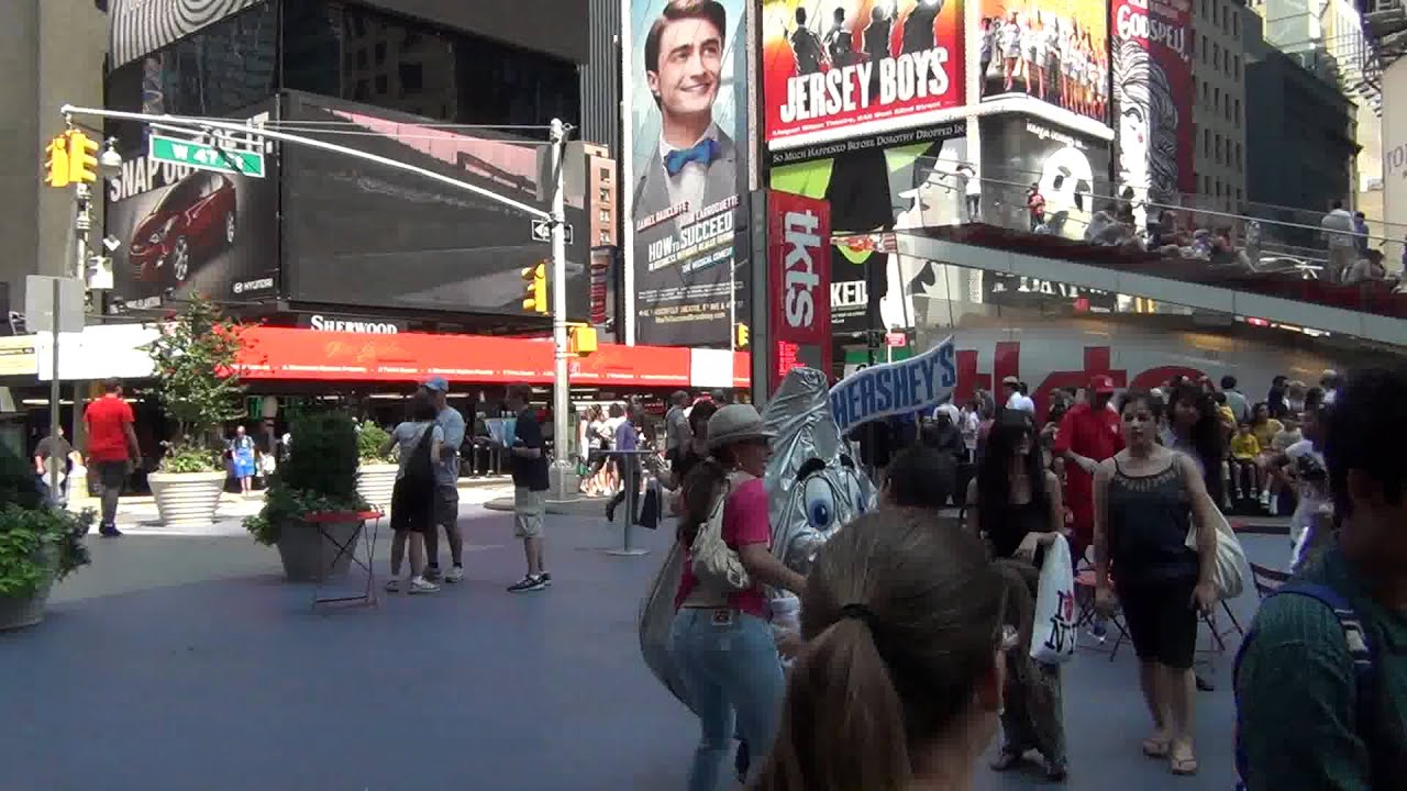 Sony HDR-XR160 test - Times Square in New York